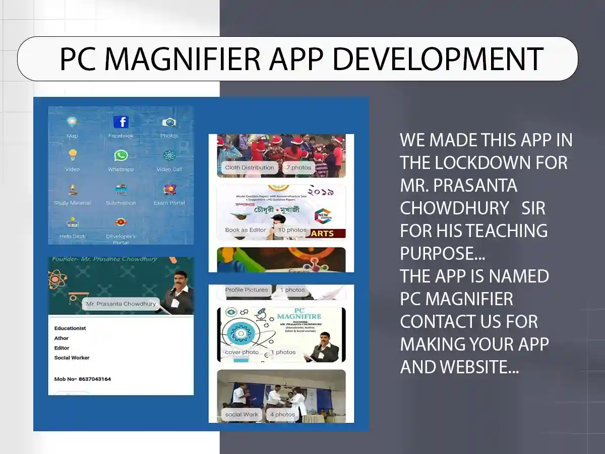 PC Magnifier App Development – Team TCB