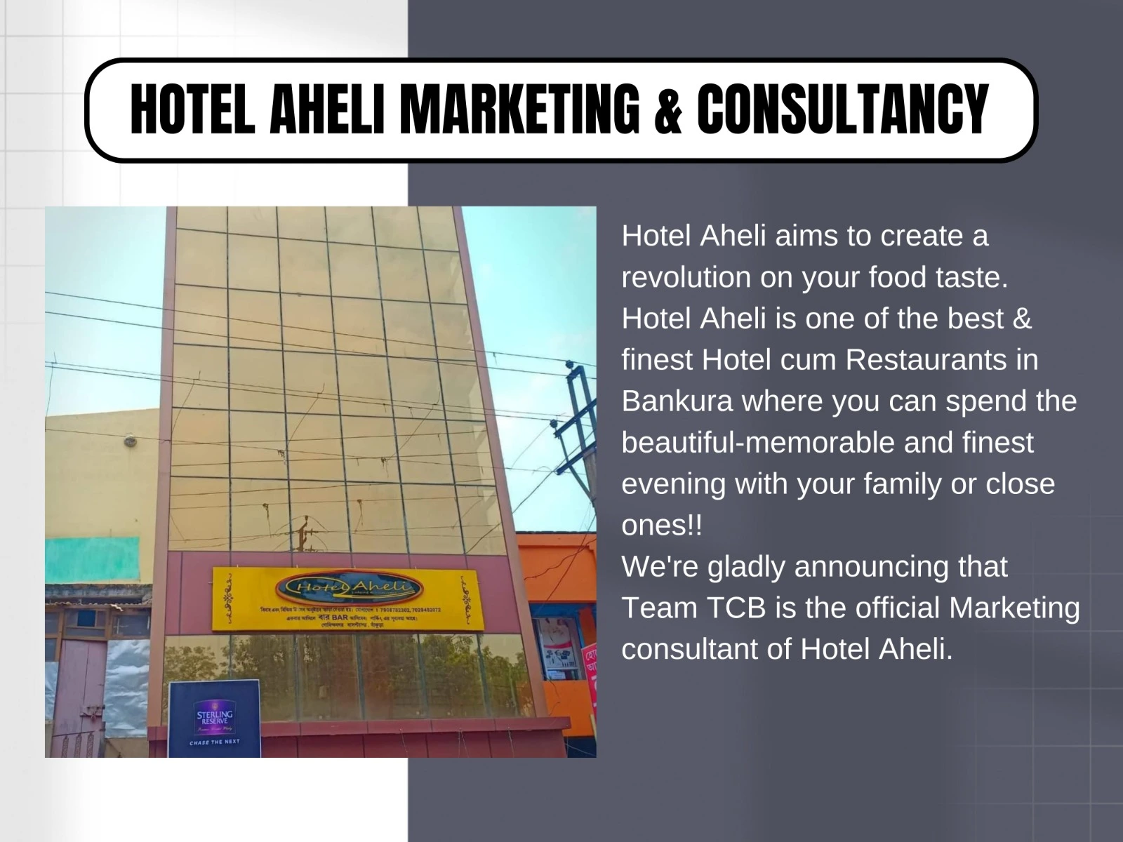 HOTEL AHELI MARKETING & CONSULTANCY