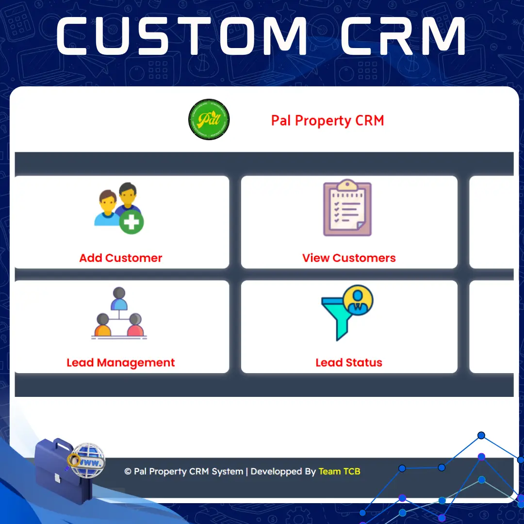 Team TCB Custom CRM - Website Gallery